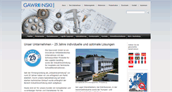 Desktop Screenshot of gawronski.de